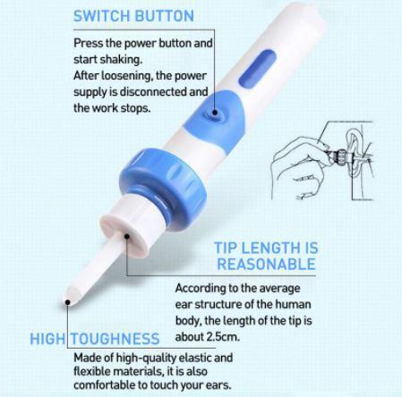 Gentle Ear Wax Vacuum Removal Cleaner - Summit MX Shop
