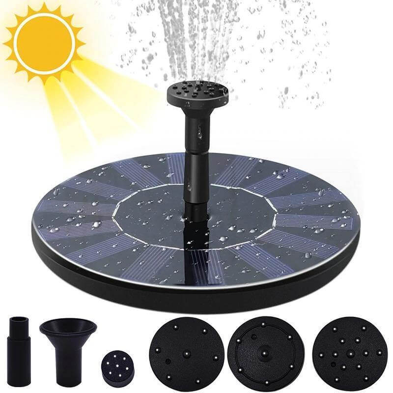 Solar-Powered Water Fountain - Summit MX Shop