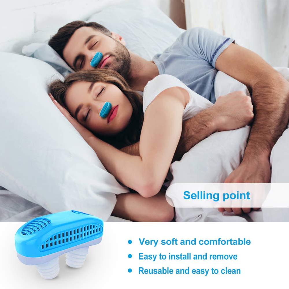 DAILY SUMMIT Anti Snore CPAP - Airing: Hoseless, Maskless, Micro-CPAP Anti Snoring Electronic Device