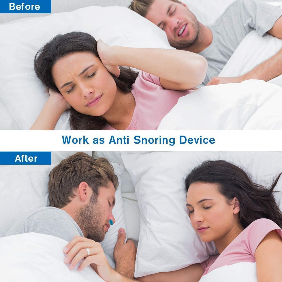 DAILY SUMMIT Anti Snore CPAP - Airing: Hoseless, Maskless, Micro-CPAP Anti Snoring Electronic Device