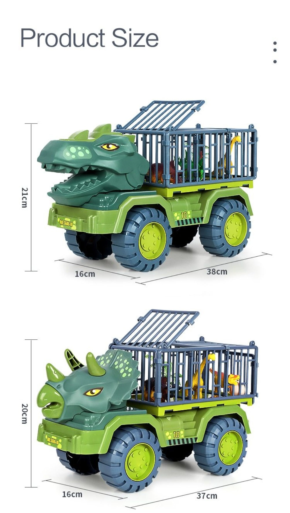 XL Dinosaur Transportation Excavator Truck (5 Options)